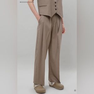 The Frankie Shop Desio Houndstooth Pants